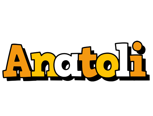 Anatoli cartoon logo