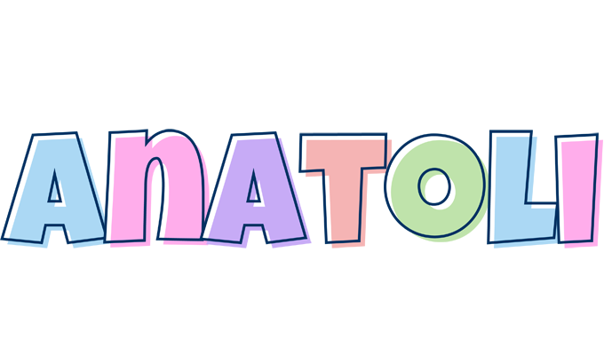 Anatoli pastel logo