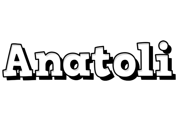Anatoli snowing logo