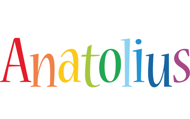 Anatolius birthday logo