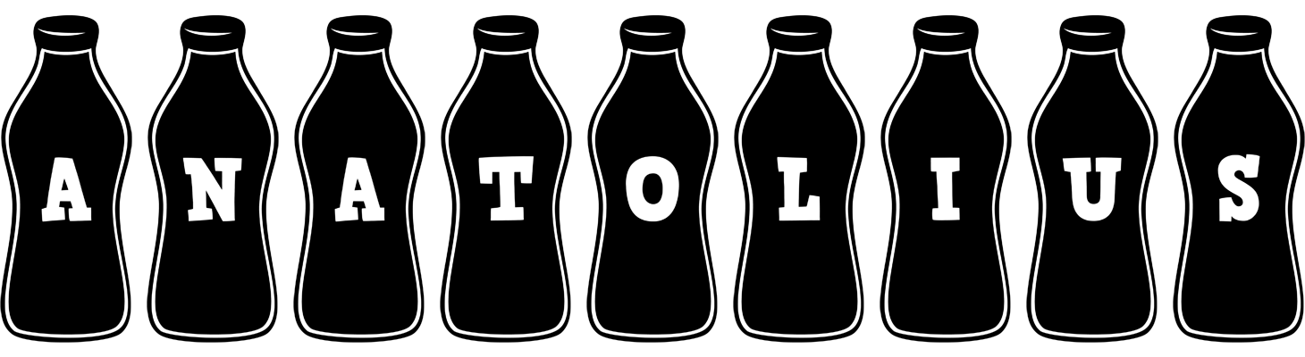 Anatolius bottle logo