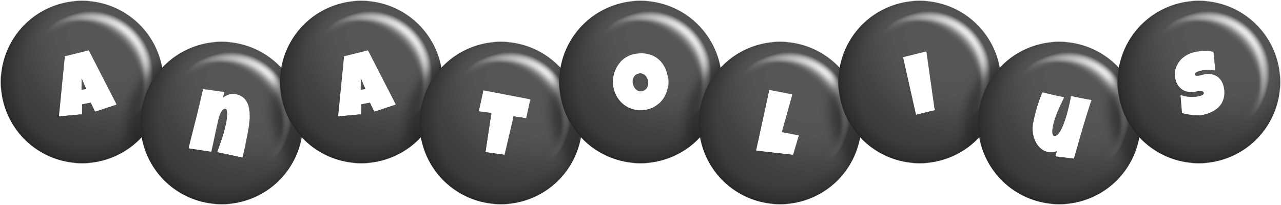Anatolius candy-black logo