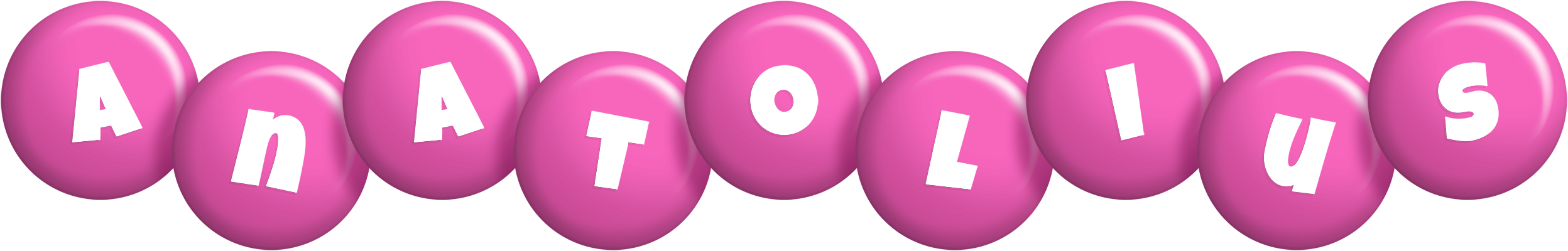 Anatolius candy-pink logo