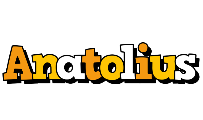 Anatolius cartoon logo