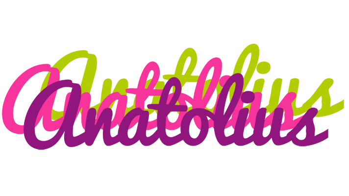 Anatolius flowers logo