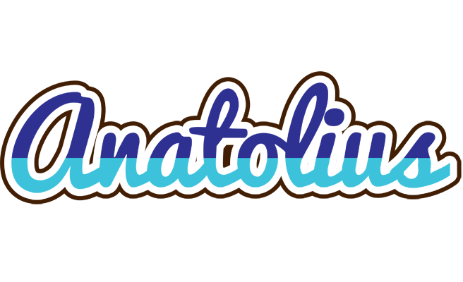 Anatolius raining logo