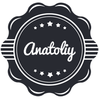 Anatoliy badge logo