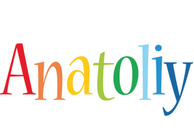 Anatoliy birthday logo