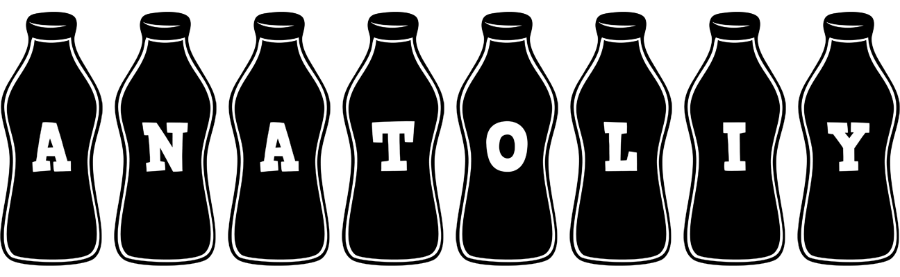 Anatoliy bottle logo