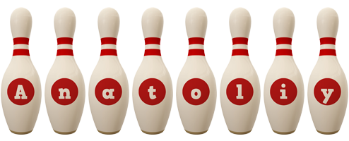 Anatoliy bowling-pin logo