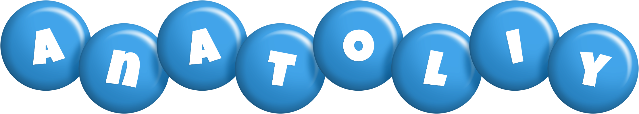 Anatoliy candy-blue logo