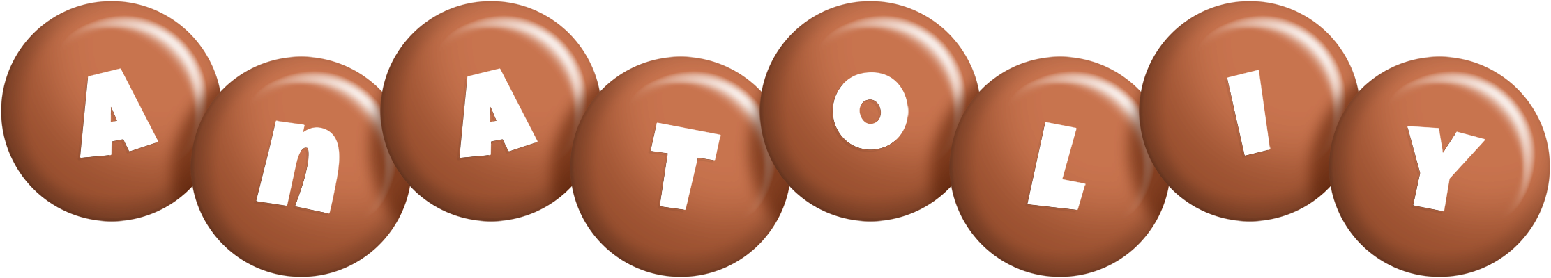 Anatoliy candy-brown logo