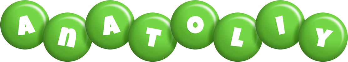 Anatoliy candy-green logo