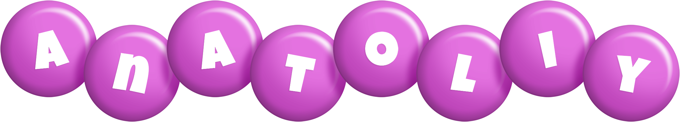 Anatoliy candy-purple logo