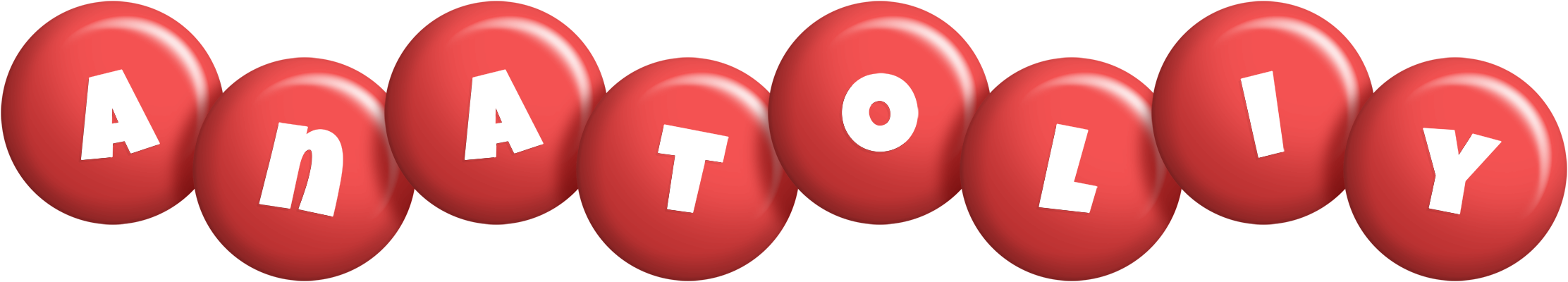 Anatoliy candy-red logo