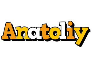 Anatoliy cartoon logo