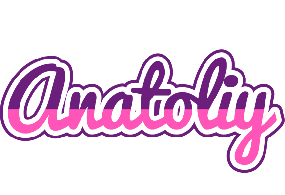 Anatoliy cheerful logo