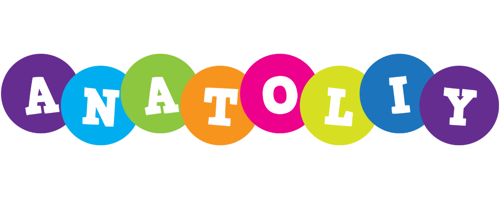 Anatoliy happy logo