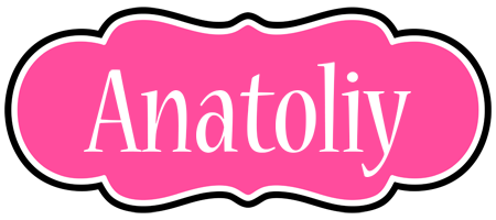 Anatoliy invitation logo