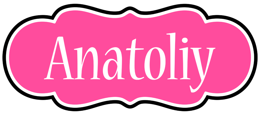 Anatoliy invitation logo