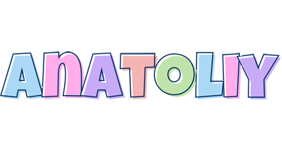 Anatoliy pastel logo