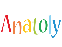 Anatoly birthday logo