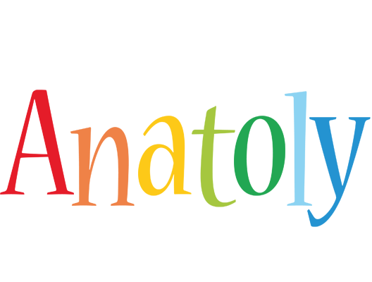 Anatoly birthday logo