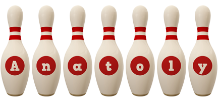 Anatoly bowling-pin logo