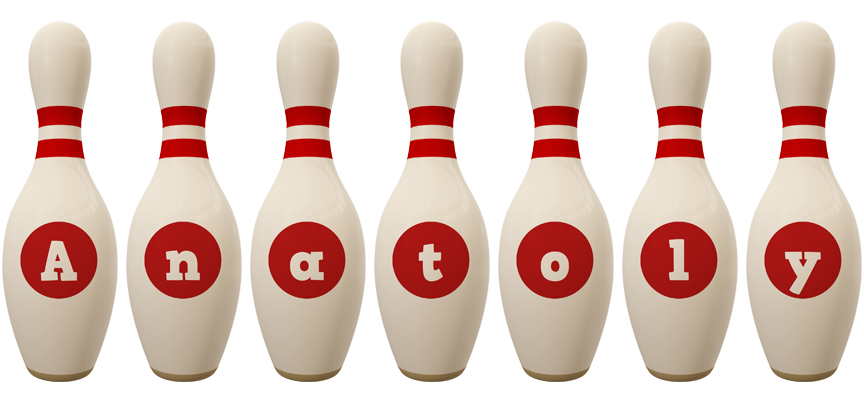 Anatoly bowling-pin logo