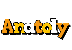 Anatoly cartoon logo