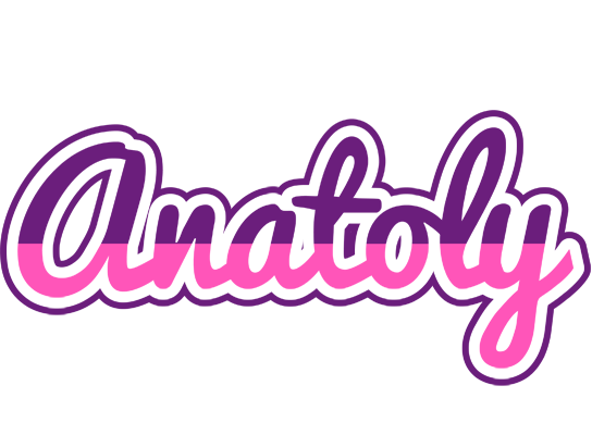 Anatoly cheerful logo