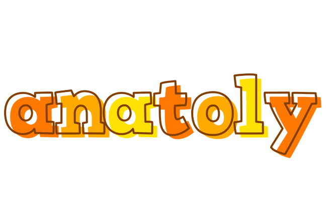 Anatoly desert logo