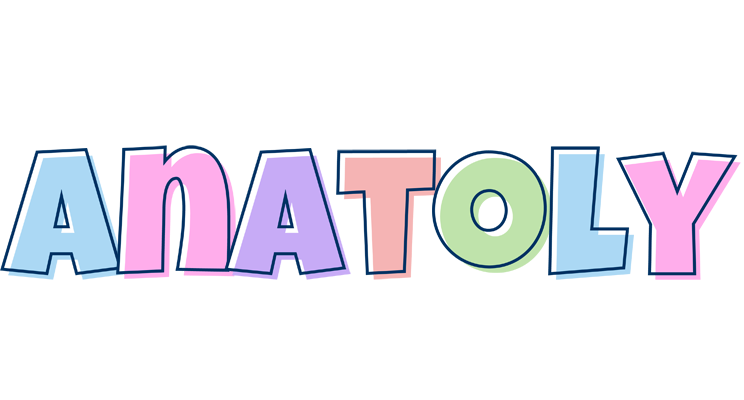 Anatoly pastel logo