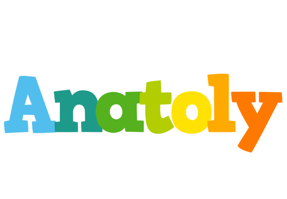 Anatoly rainbows logo
