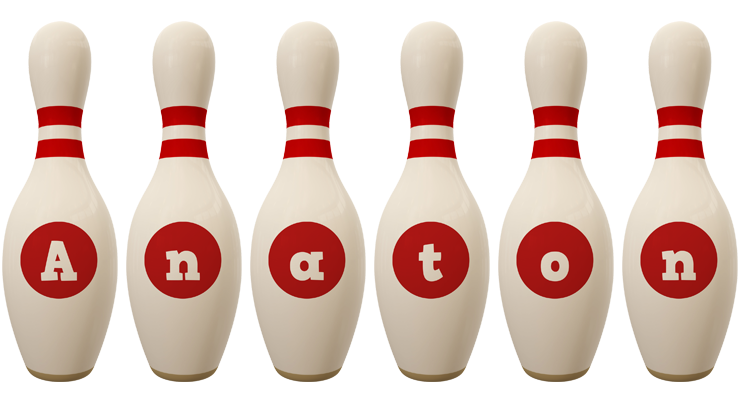 Anaton bowling-pin logo