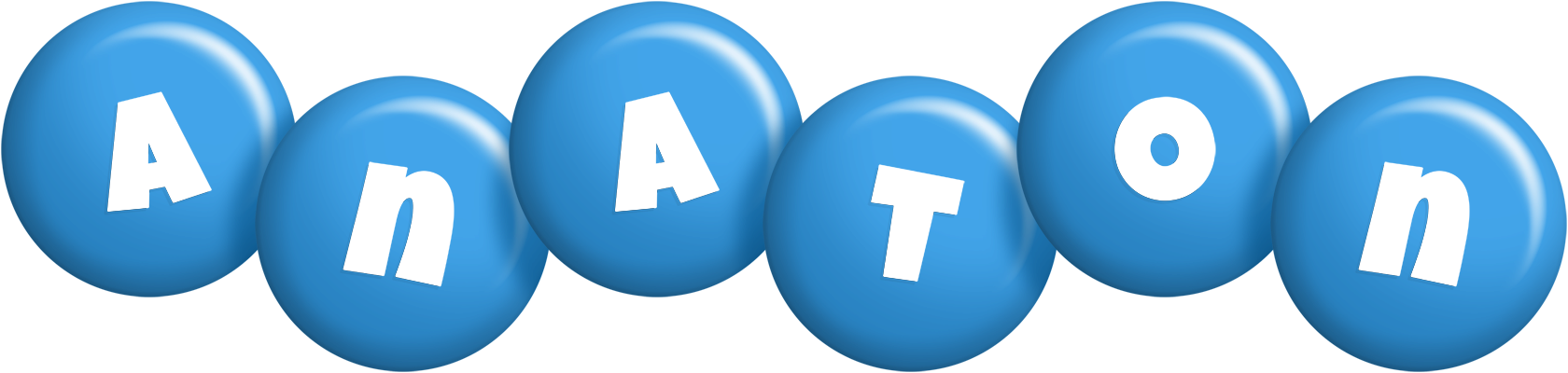 Anaton candy-blue logo
