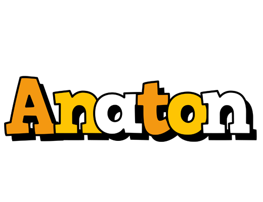 Anaton cartoon logo