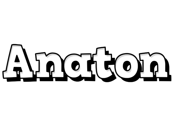 Anaton snowing logo