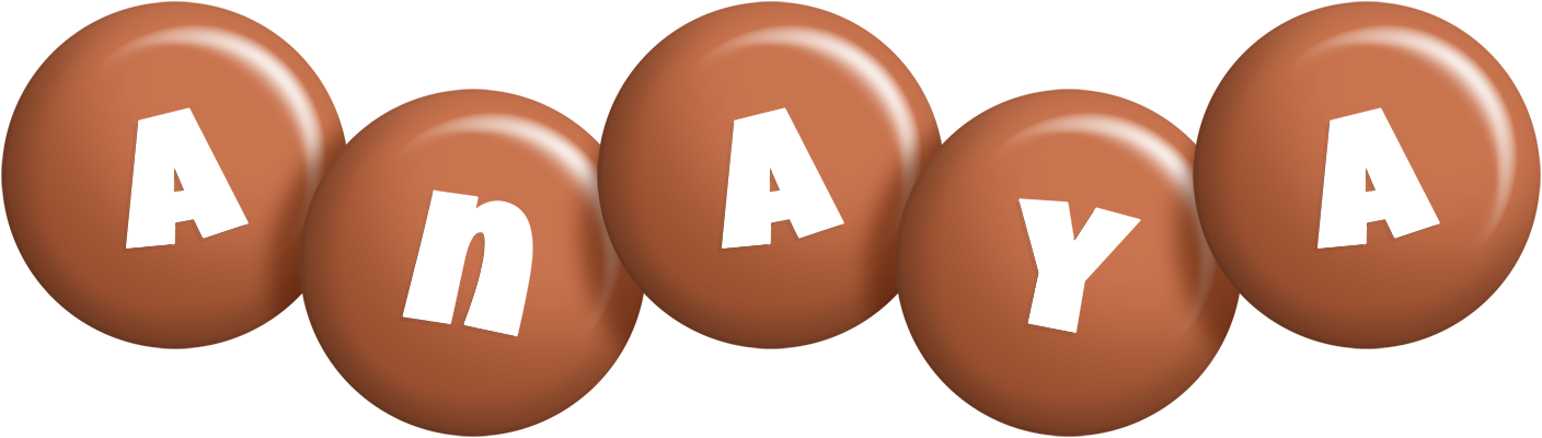 Anaya candy-brown logo