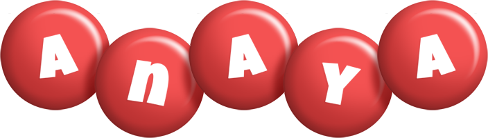 Anaya candy-red logo