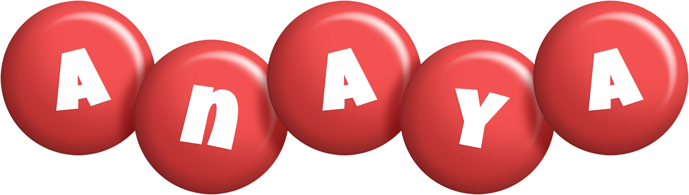 Anaya candy-red logo
