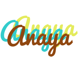 Anaya cupcake logo