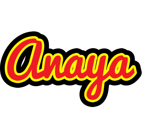 Anaya fireman logo