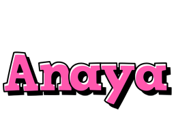 Anaya girlish logo