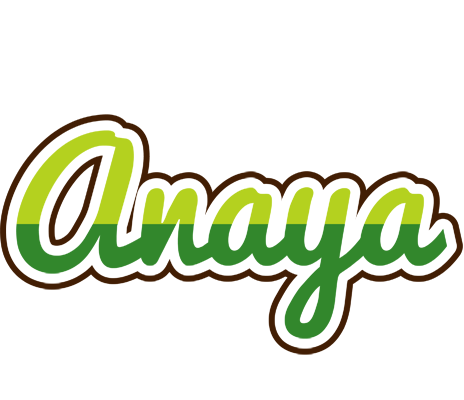 Anaya golfing logo