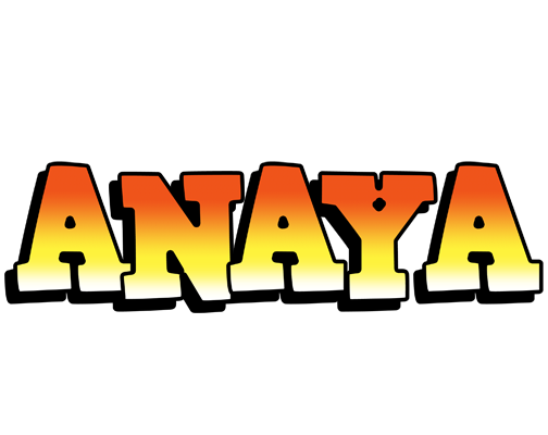 Anaya sunset logo