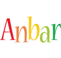 Anbar birthday logo