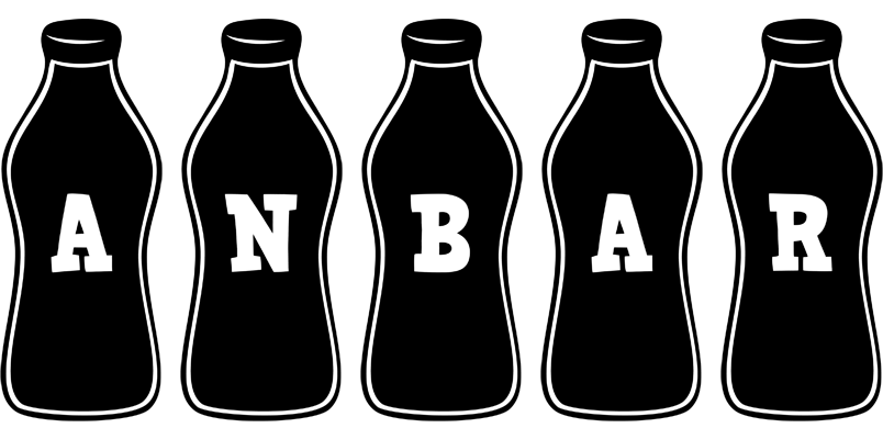 Anbar bottle logo
