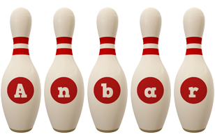 Anbar bowling-pin logo