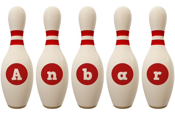 Anbar bowling-pin logo